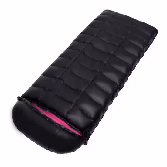 Kaltes Wetter hält warm, Erwachsener Schlafsack mit Kapuze, Outdoor-Schlafsack für Camping, Wandern